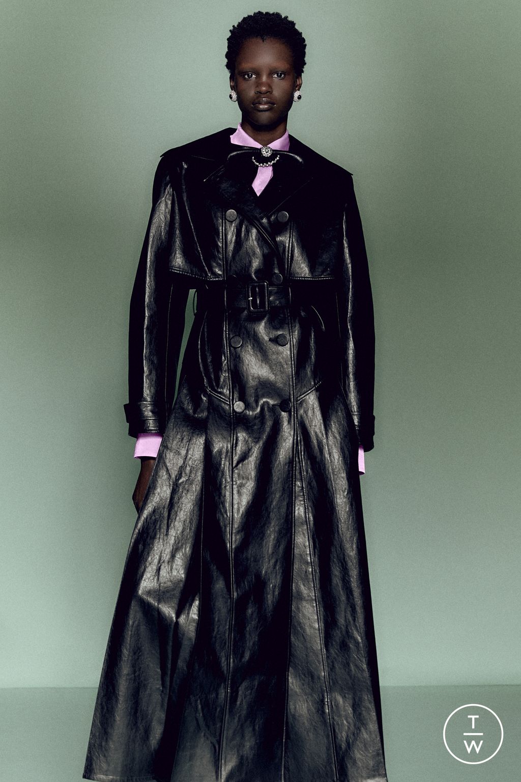 Fashion Week London Resort 2026 look 7 from the Huishan Zhang collection womenswear