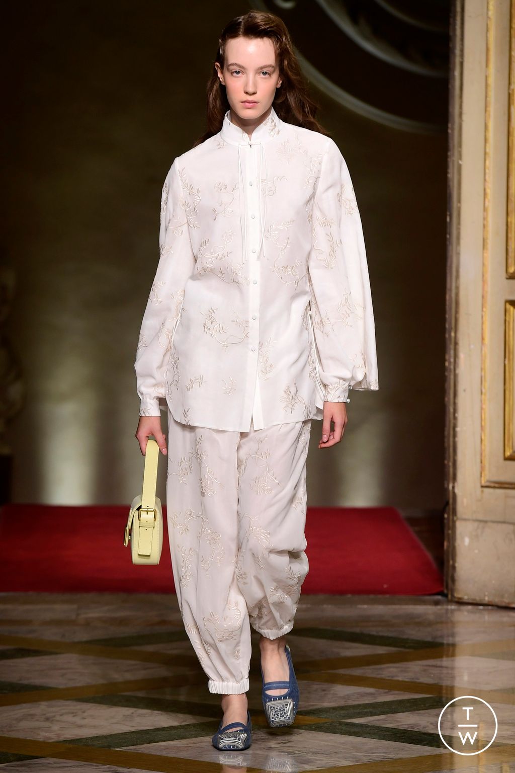 Fashion Week Milan Spring/Summer 2024 look 7 from the Hui collection 女装