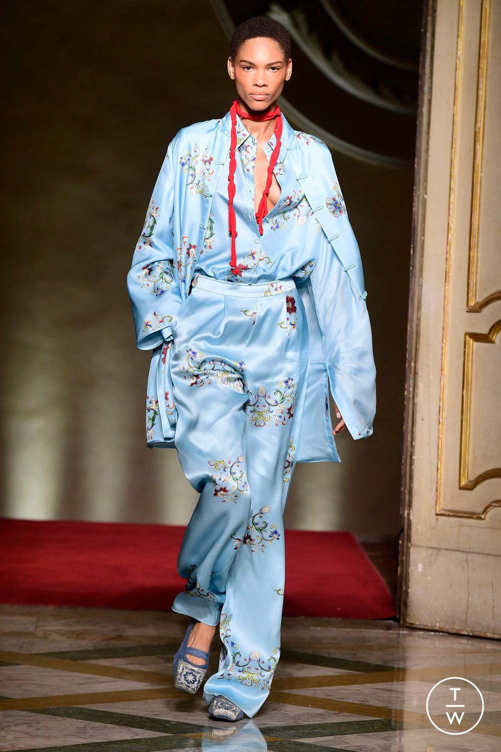 Fashion Week Milan Spring/Summer 2024 look 23 from the Hui collection 女装