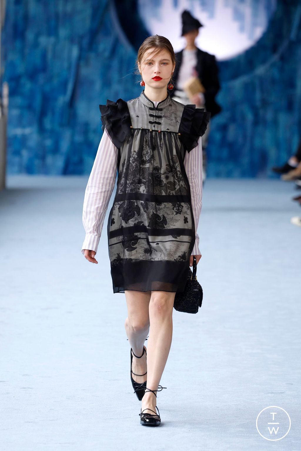 Fashion Week Milan Spring/Summer 2025 look 2 from the Hui collection womenswear