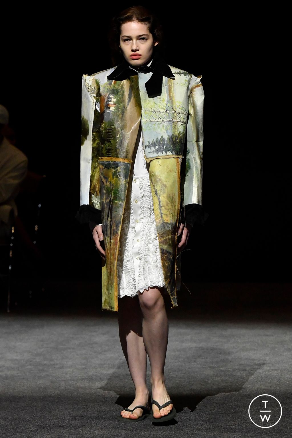 Fashion Week Paris Spring-Summer 2025 look 27 from the Hodakova collection womenswear