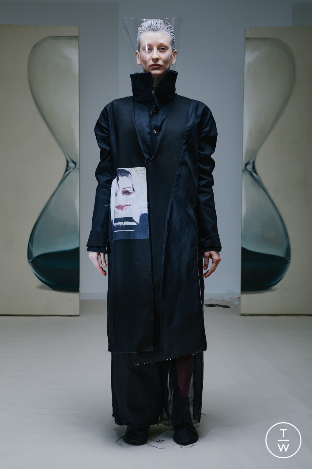 Fashion Week London Fall/Winter 2021 look 4 from the IA London collection 女装