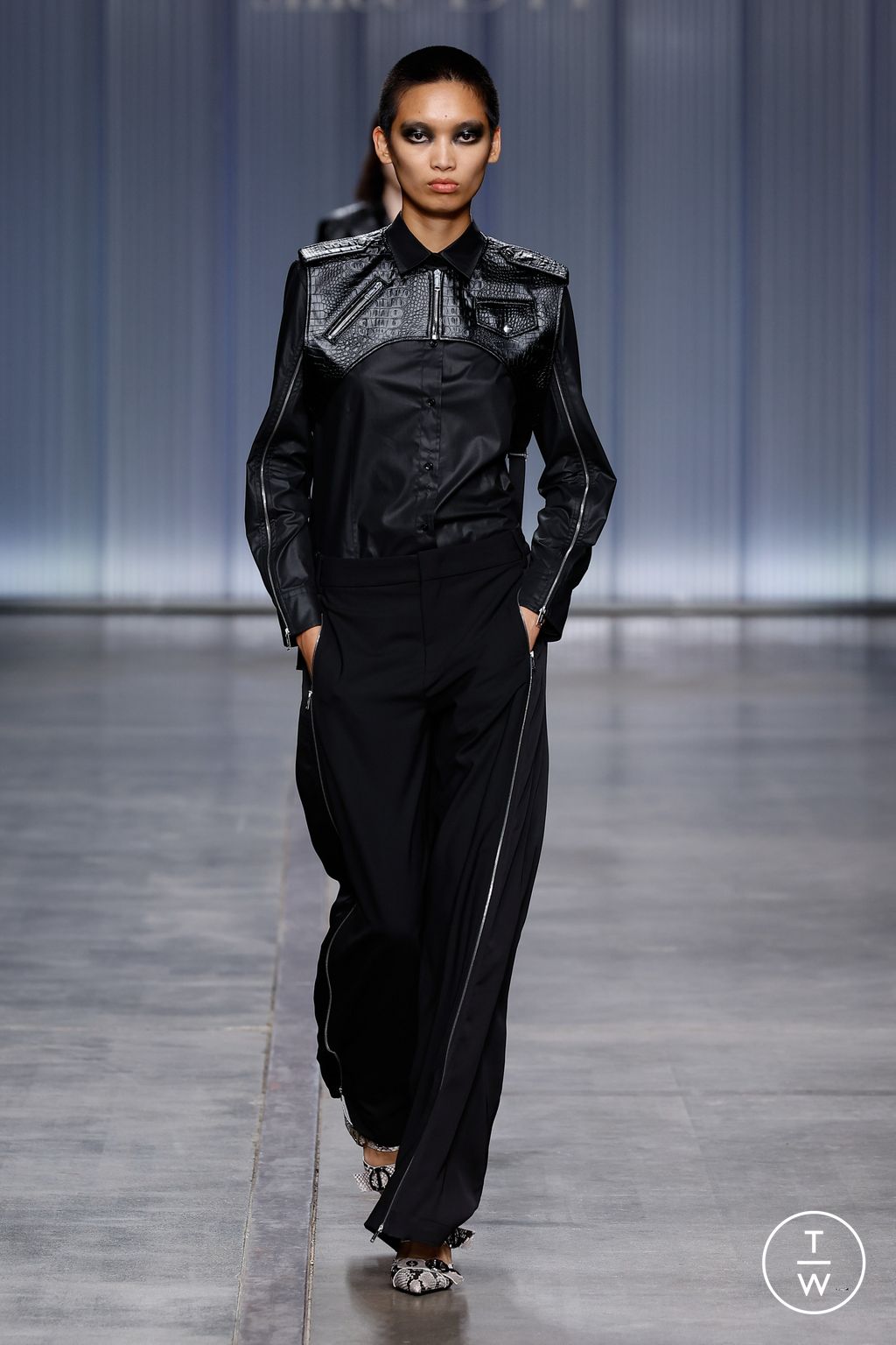 Fashion Week Milan Spring/Summer 2024 look 2 de la collection Iceberg womenswear