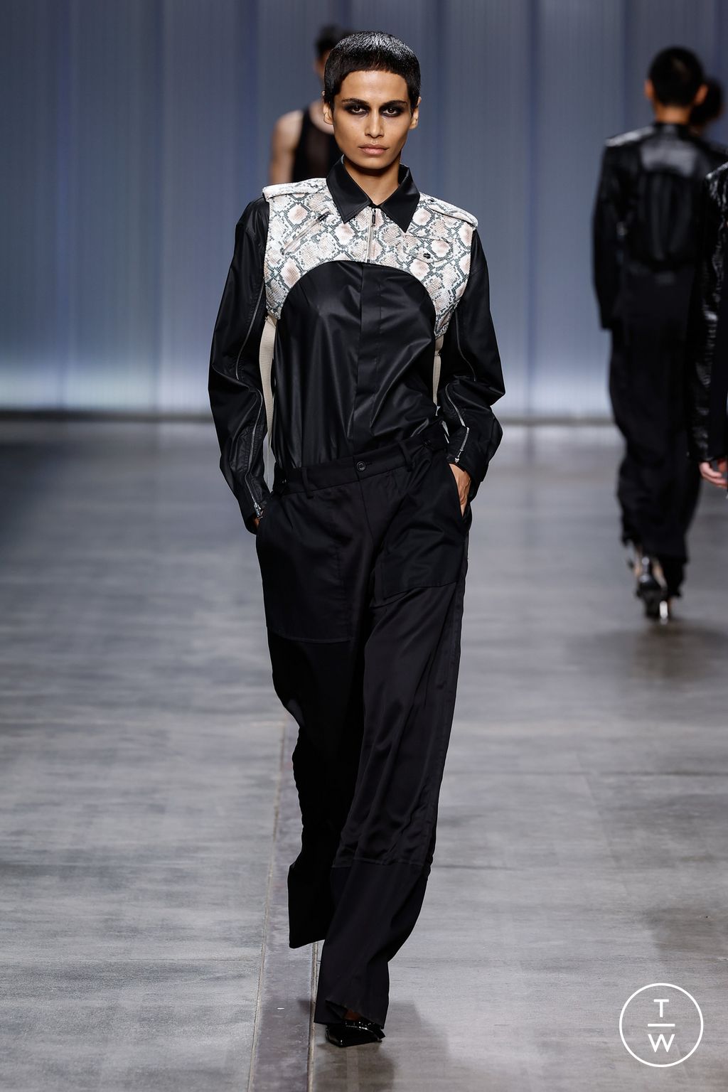Fashion Week Milan Spring/Summer 2024 look 4 from the Iceberg collection womenswear