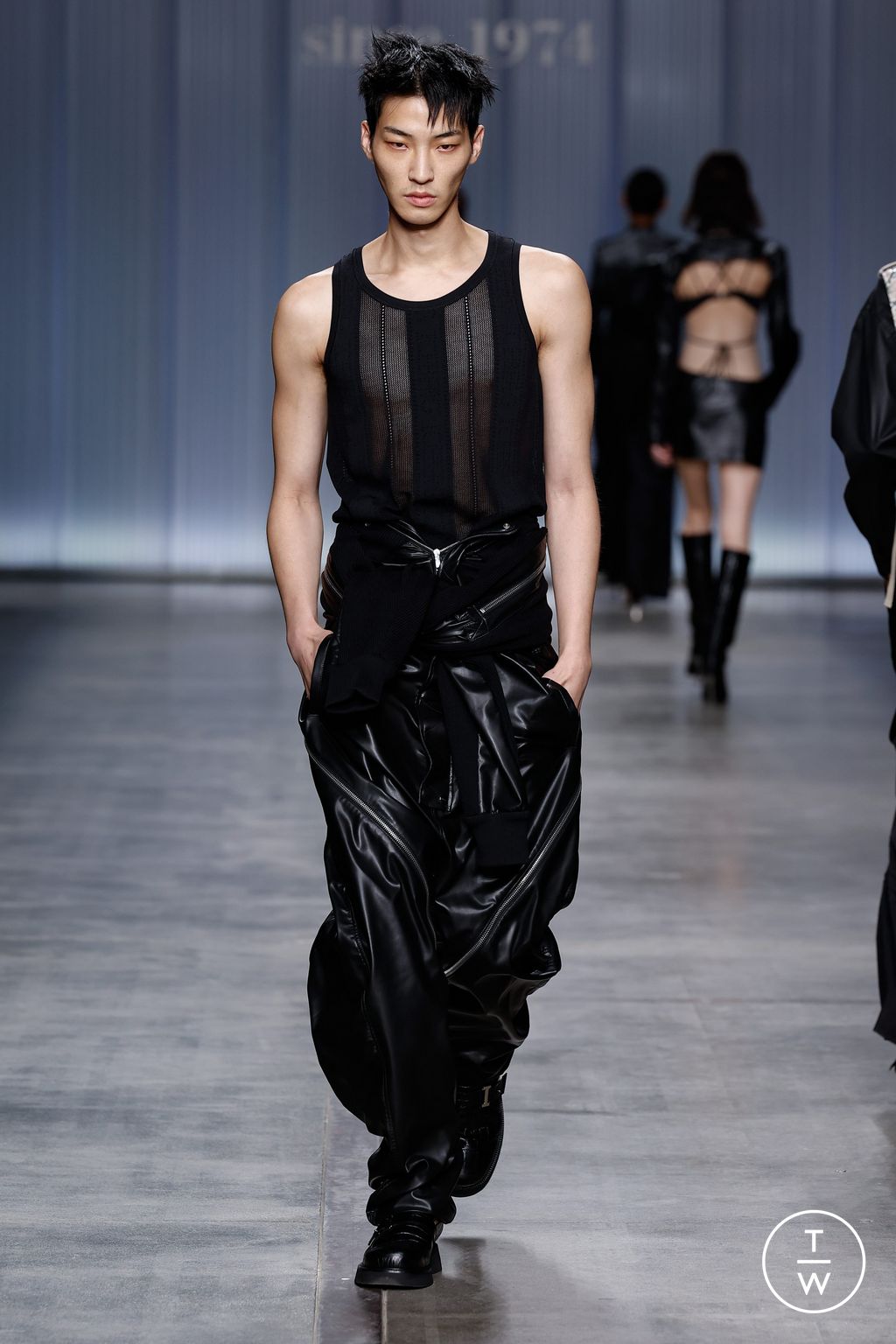 Fashion Week Milan Spring/Summer 2024 look 5 from the Iceberg collection 女装