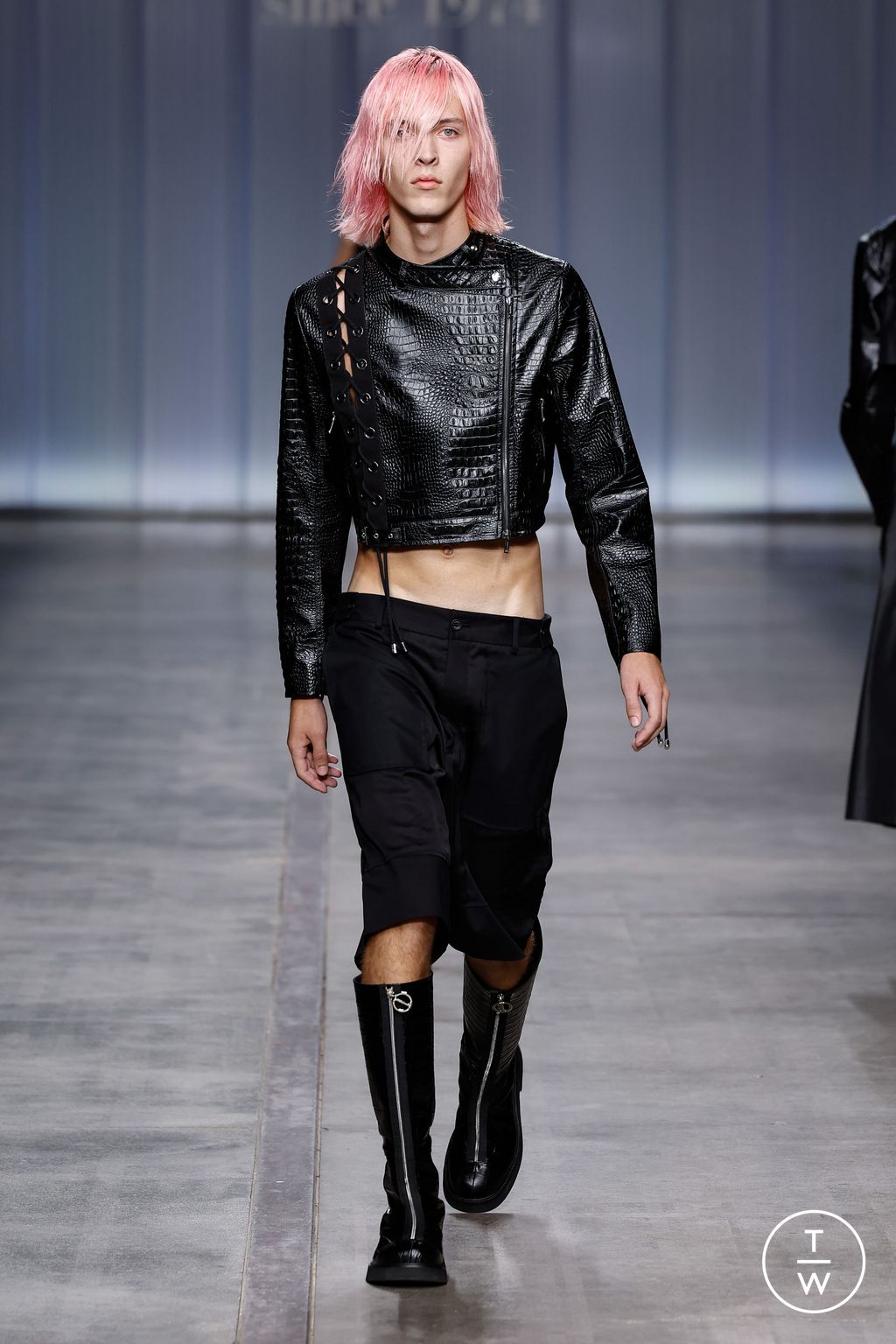 Fashion Week Milan Spring/Summer 2024 look 7 from the Iceberg collection womenswear