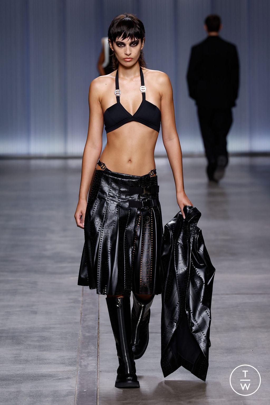 Fashion Week Milan Spring/Summer 2024 look 43 from the Iceberg collection womenswear