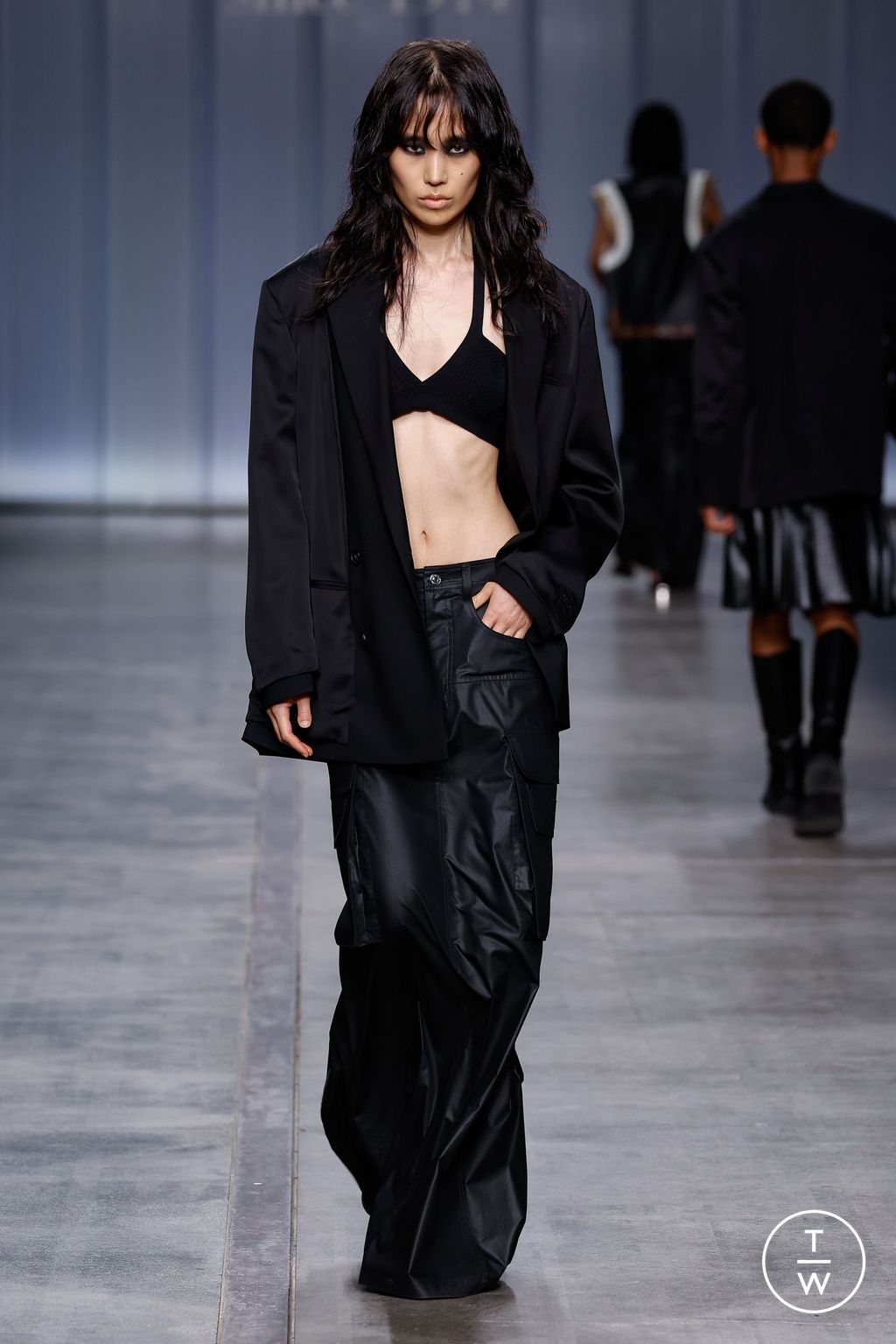 Fashion Week Milan Spring/Summer 2024 look 46 from the Iceberg collection womenswear