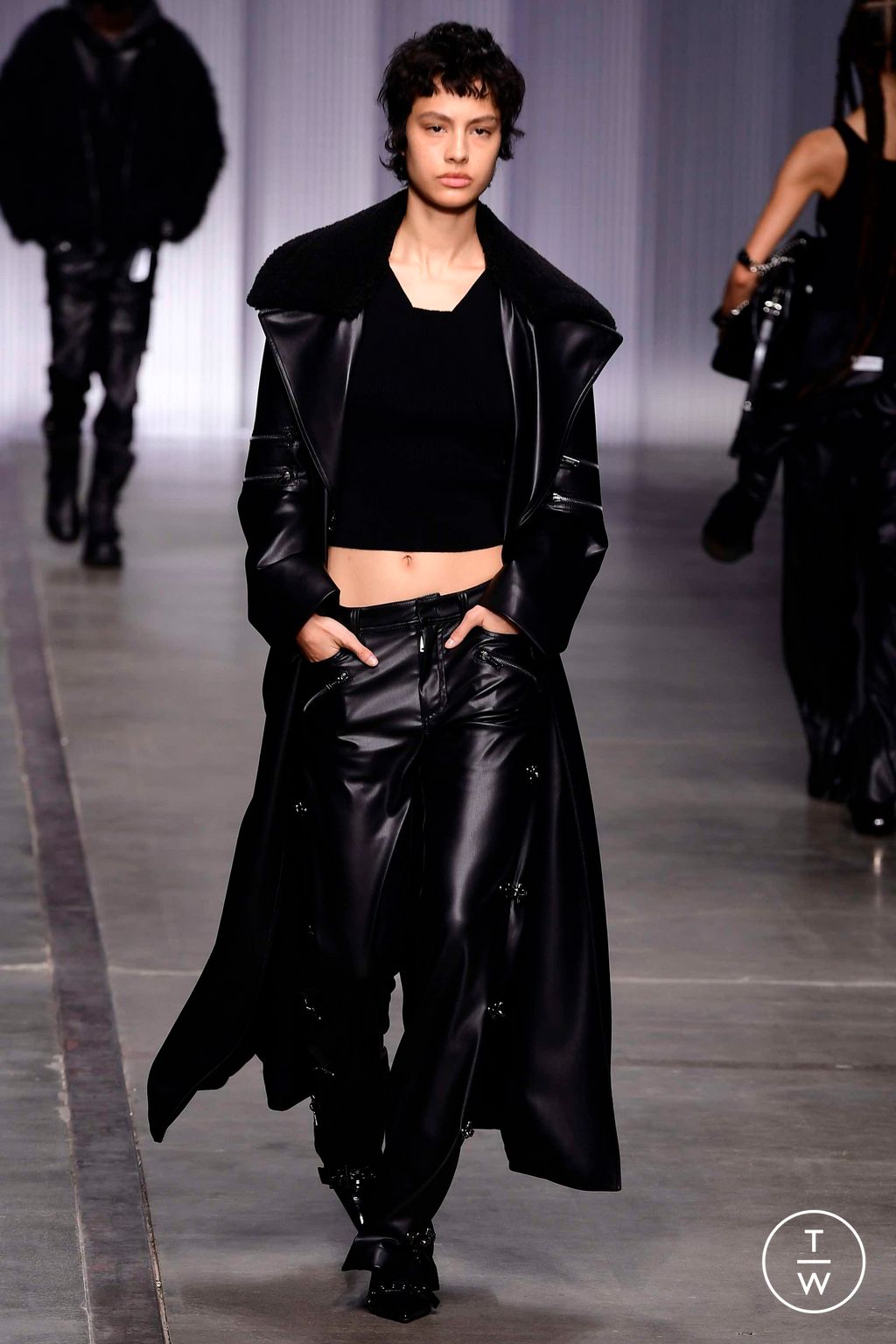 Fashion Week Milan Fall/Winter 2023 look 8 from the Iceberg collection 女装