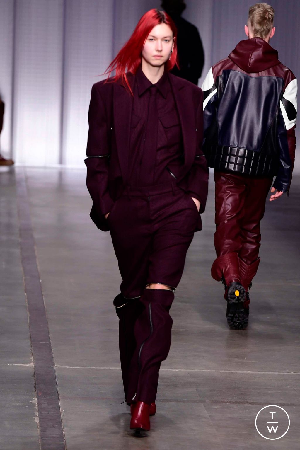Fashion Week Milan Fall/Winter 2023 look 21 from the Iceberg collection womenswear