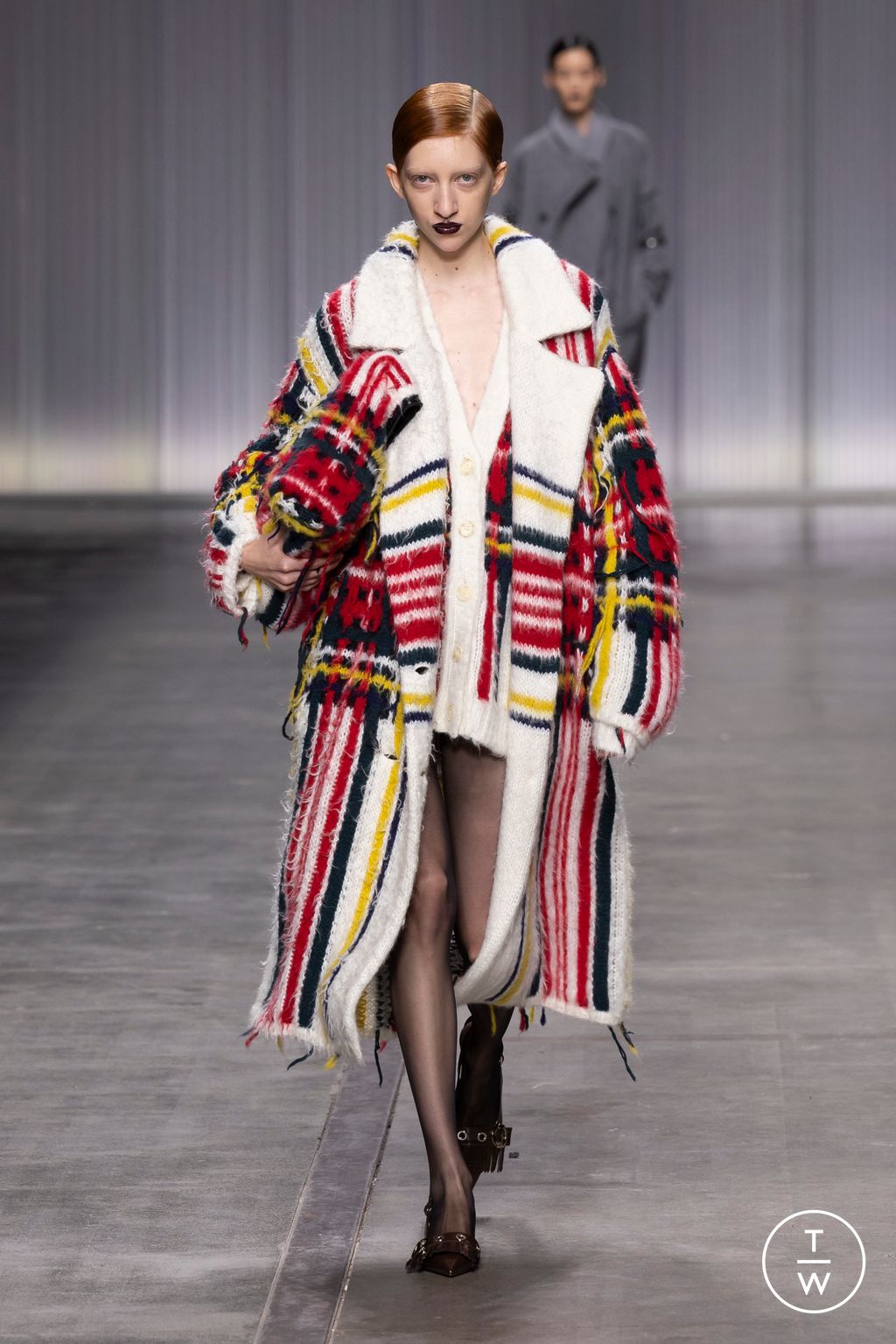 Fashion Week Milan Fall/Winter 2024 look 7 de la collection Iceberg womenswear