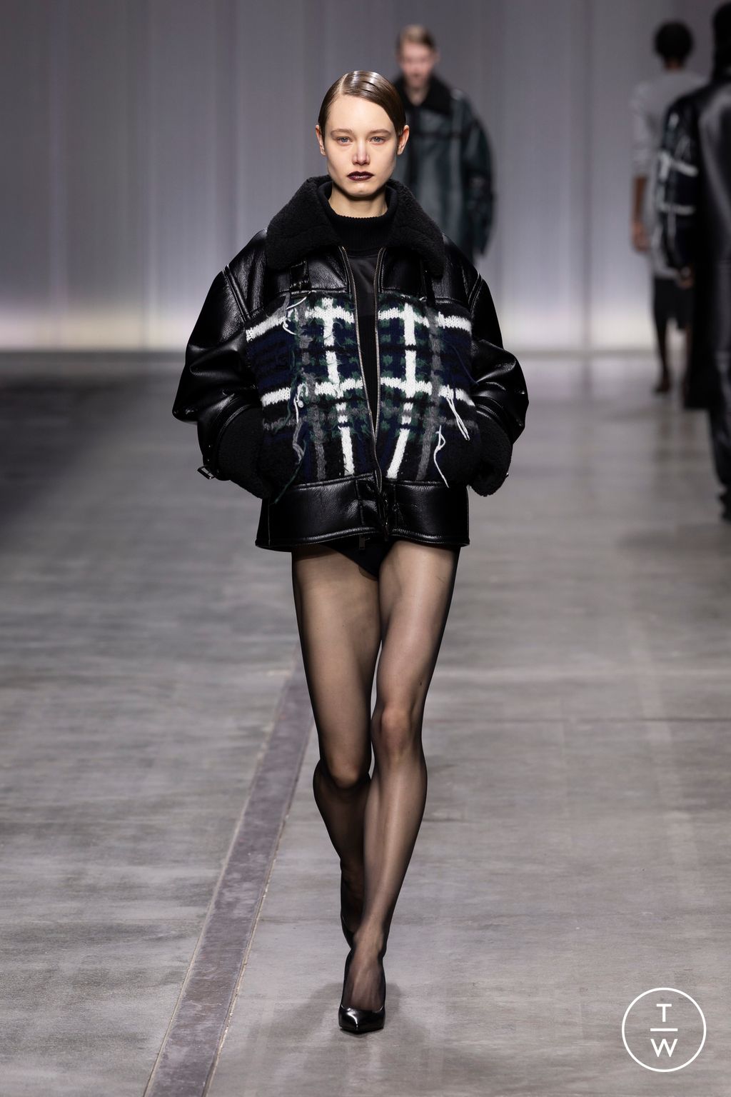 Fashion Week Milan Fall/Winter 2024 look 12 from the Iceberg collection womenswear