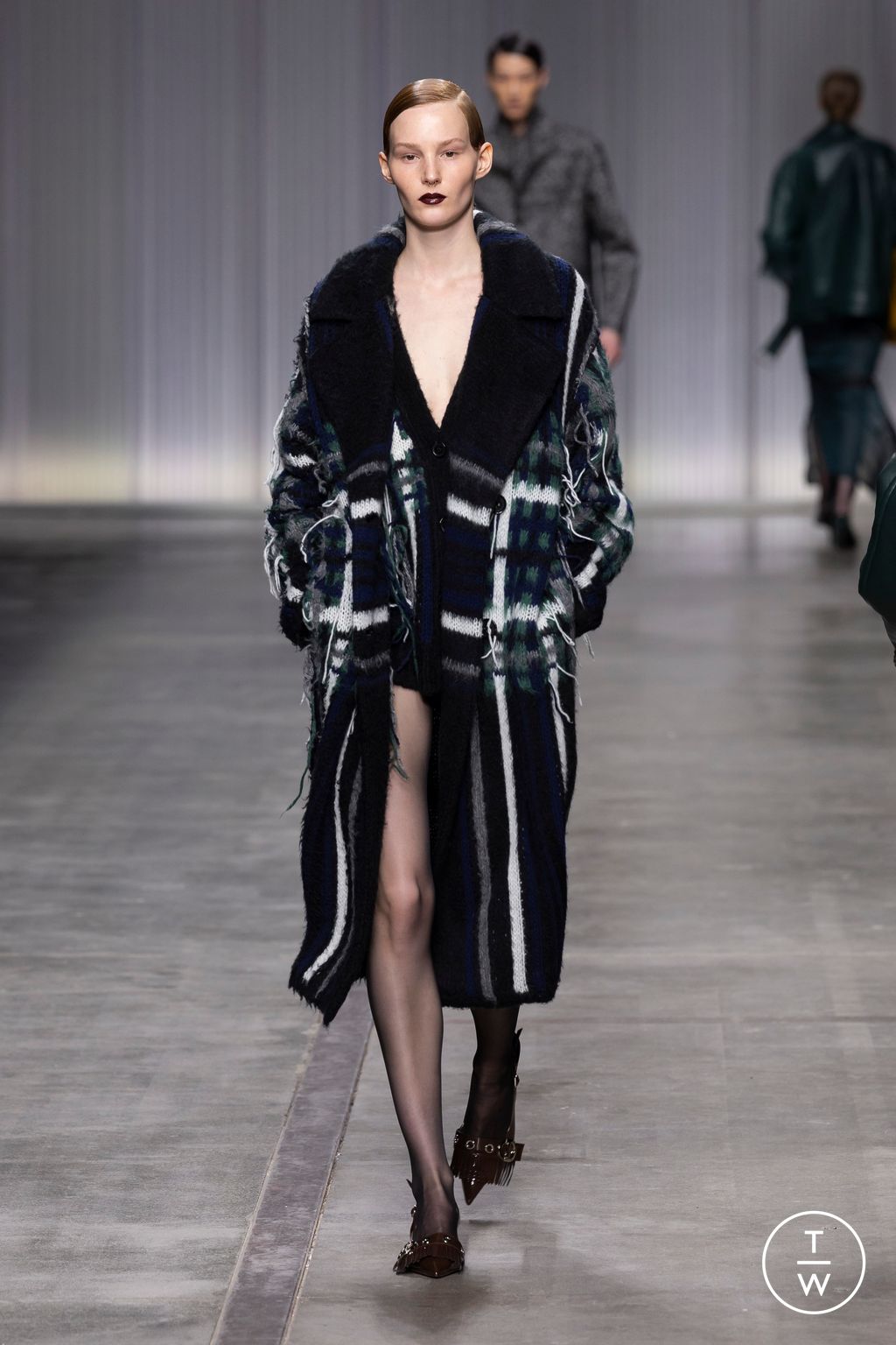Fashion Week Milan Fall/Winter 2024 look 17 from the Iceberg collection womenswear