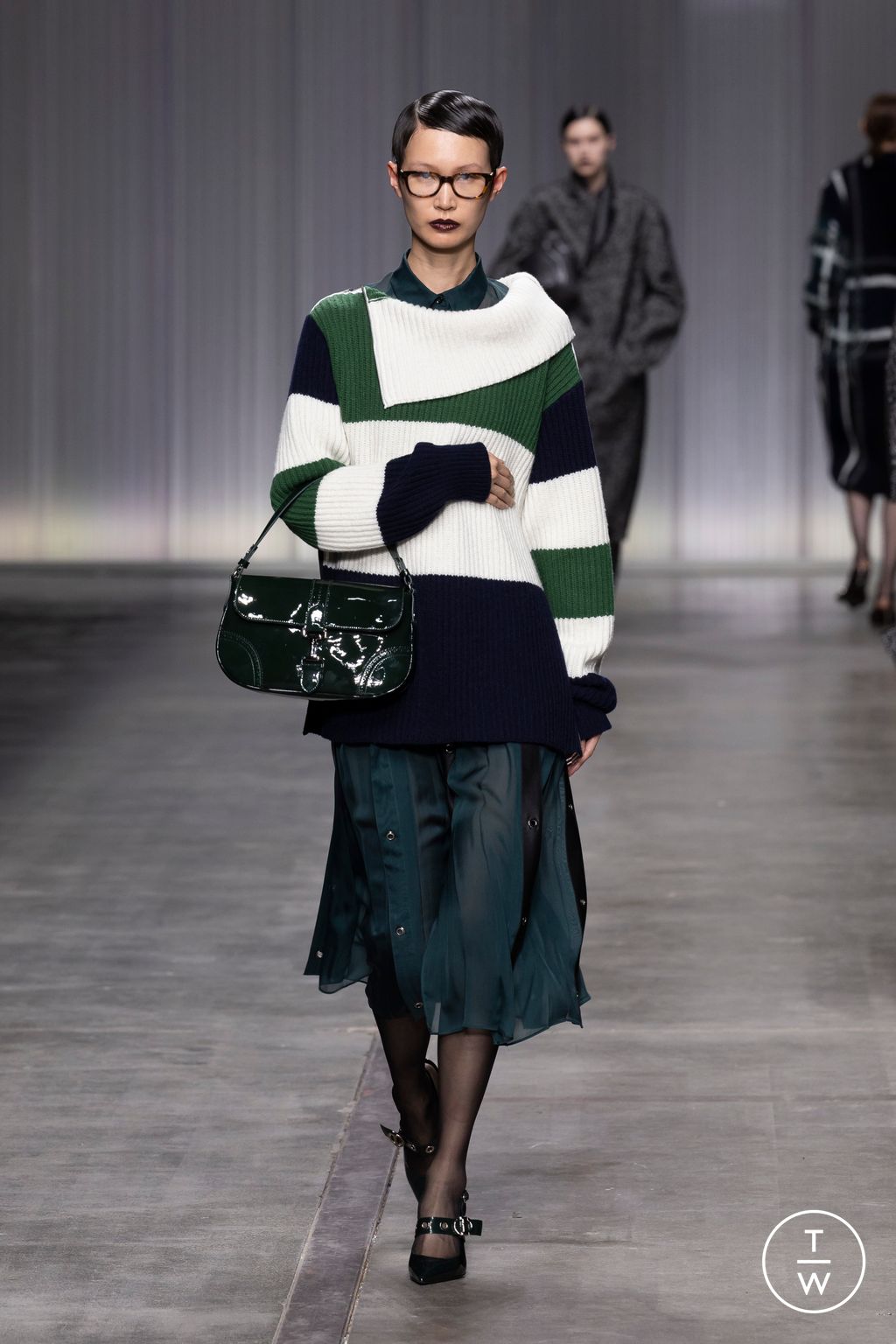 Fashion Week Milan Fall/Winter 2024 look 19 from the Iceberg collection womenswear
