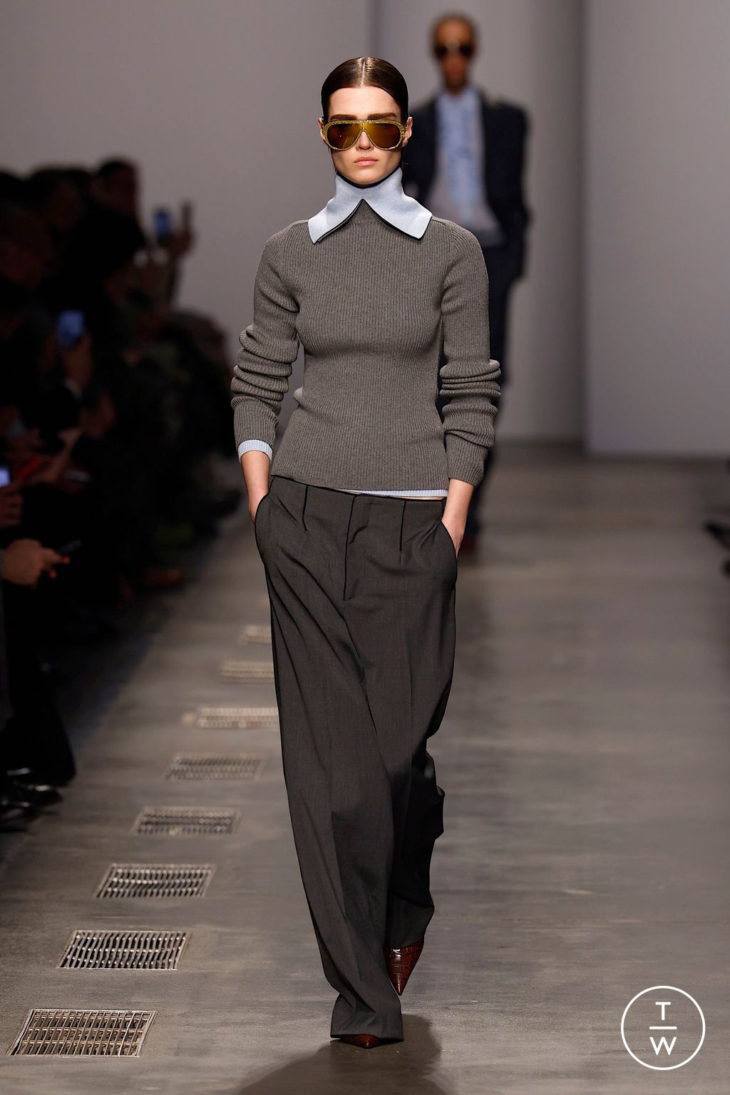 Fashion Week Milan Fall/Winter 2025 look 4 from the Iceberg collection womenswear