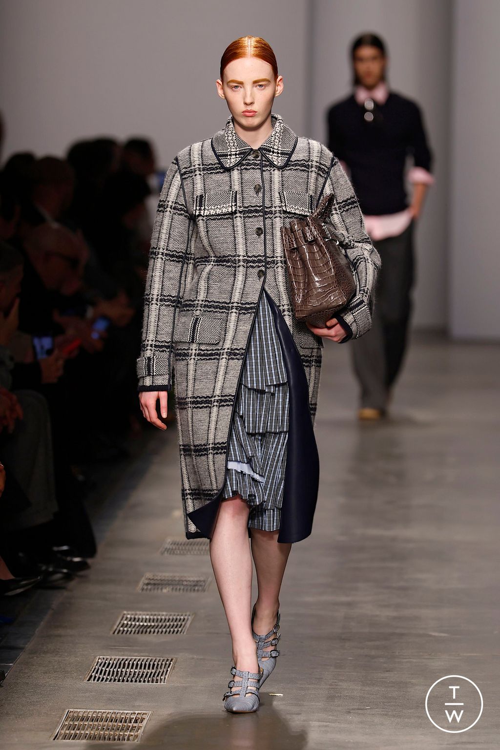 Fashion Week Milan Fall/Winter 2025 look 7 from the Iceberg collection womenswear