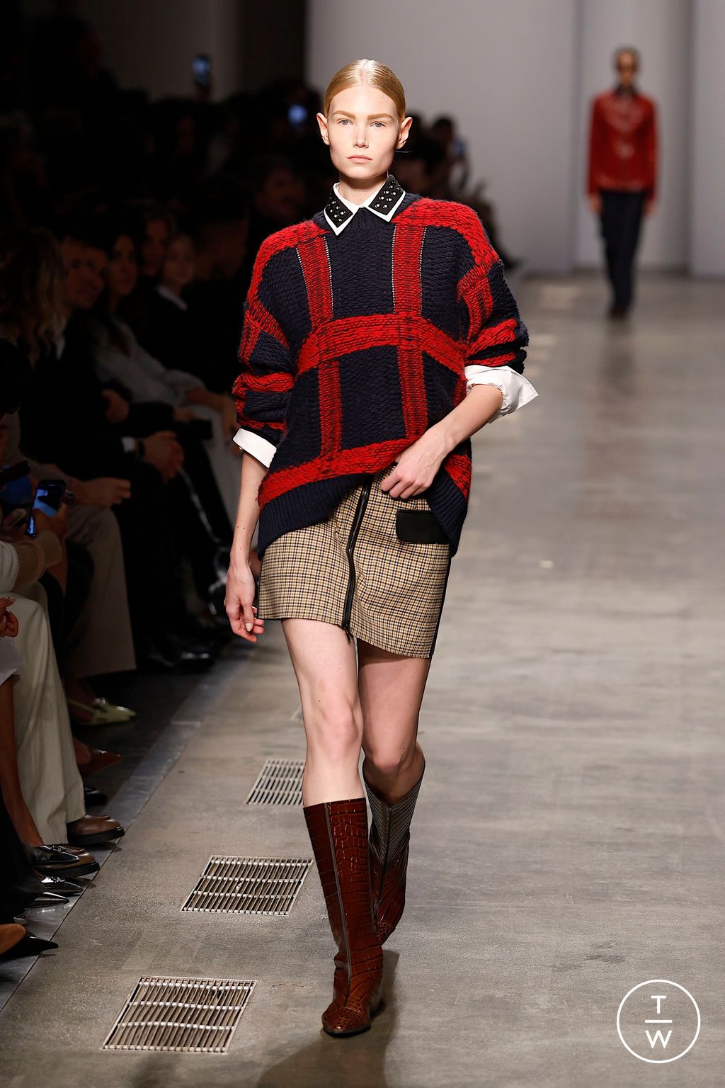 Fashion Week Milan Fall/Winter 2025 look 15 from the Iceberg collection womenswear