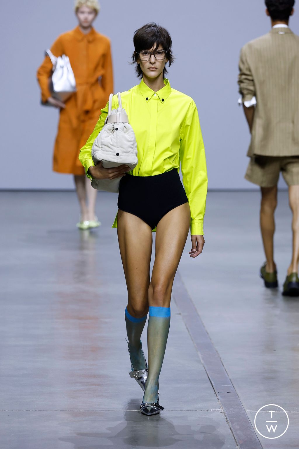 Fashion Week Milan Spring-Summer 2025 look 18 from the Iceberg collection womenswear