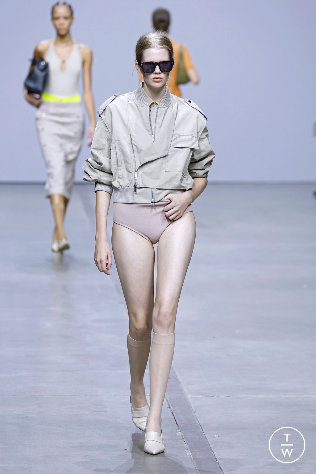 Fashion Week Milan Spring-Summer 2025 look 37 from the Iceberg collection womenswear