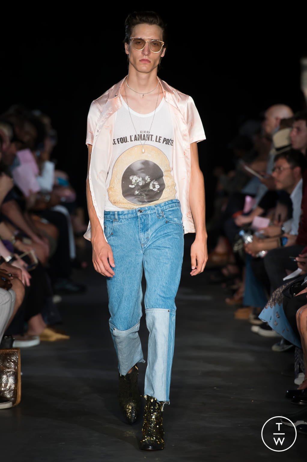 Fashion Week Paris Spring/Summer 2018 look 11 from the Icosae collection menswear
