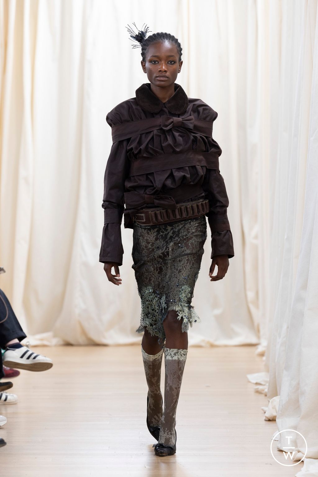 Fashion Week Paris Fall/Winter 2023 look 50 from the IFM PARIS collection womenswear