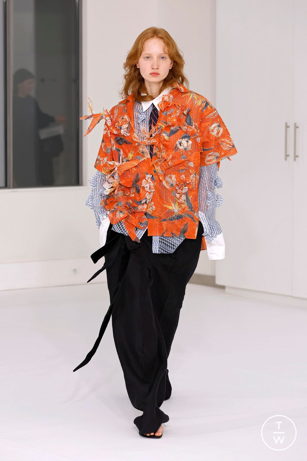 Fashion Week Paris Fall/Winter 2026 look 7 from the IFM PARIS collection womenswear