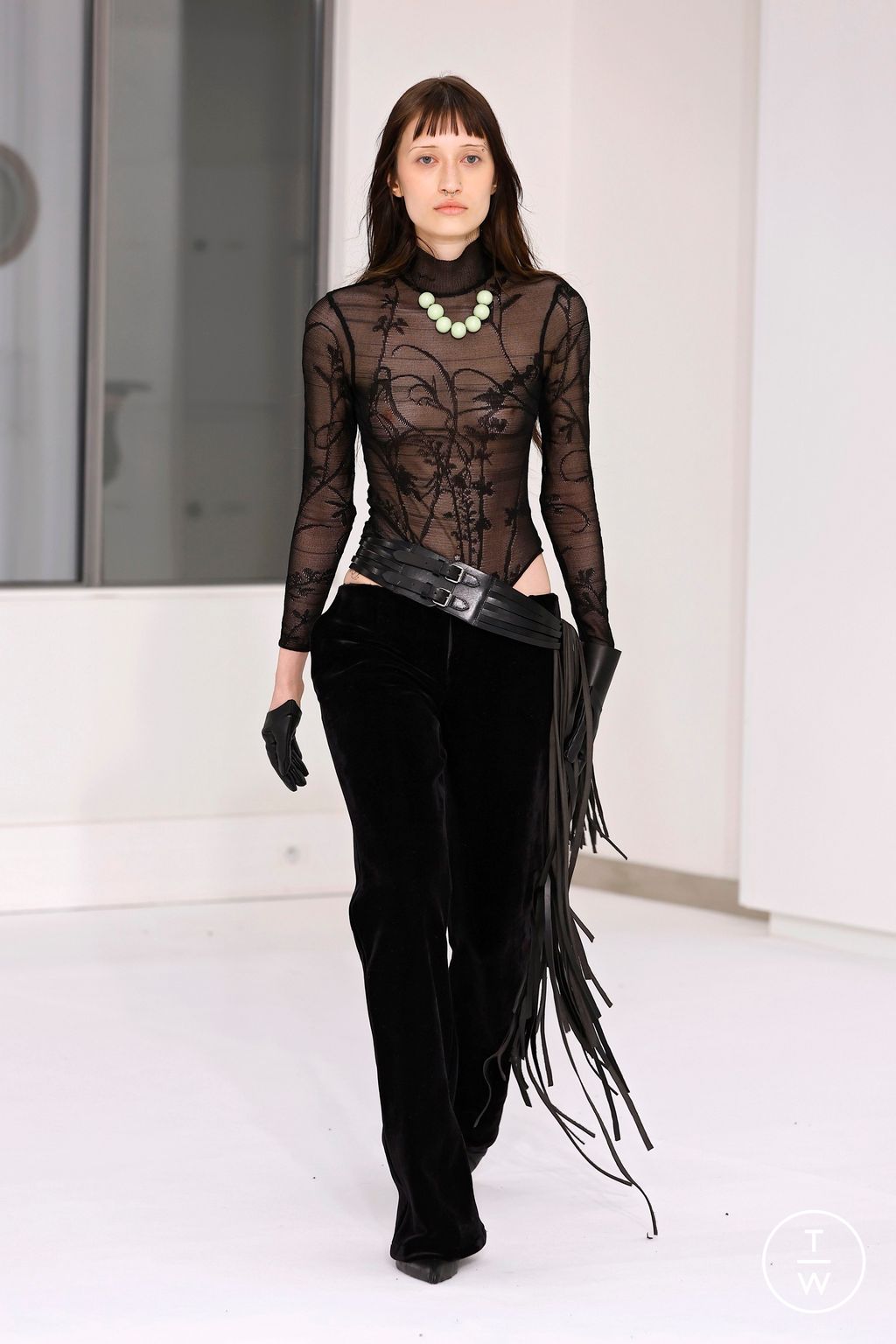 Fashion Week Paris Fall/Winter 2026 look 55 from the IFM PARIS collection womenswear