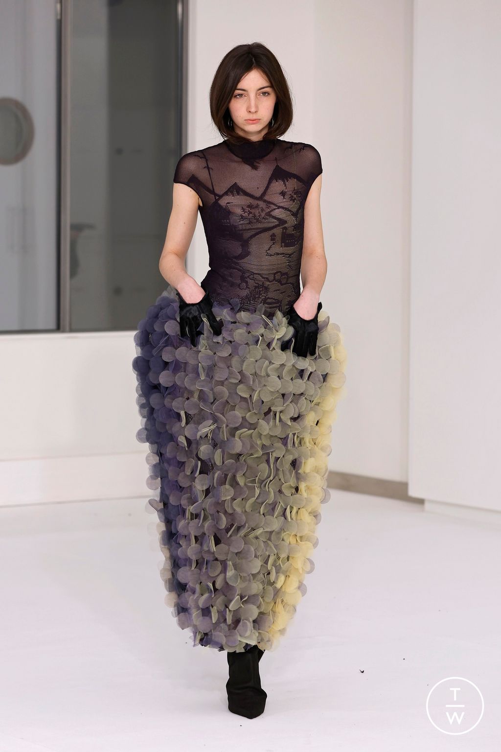 Fashion Week Paris Fall/Winter 2026 look 56 from the IFM PARIS collection womenswear