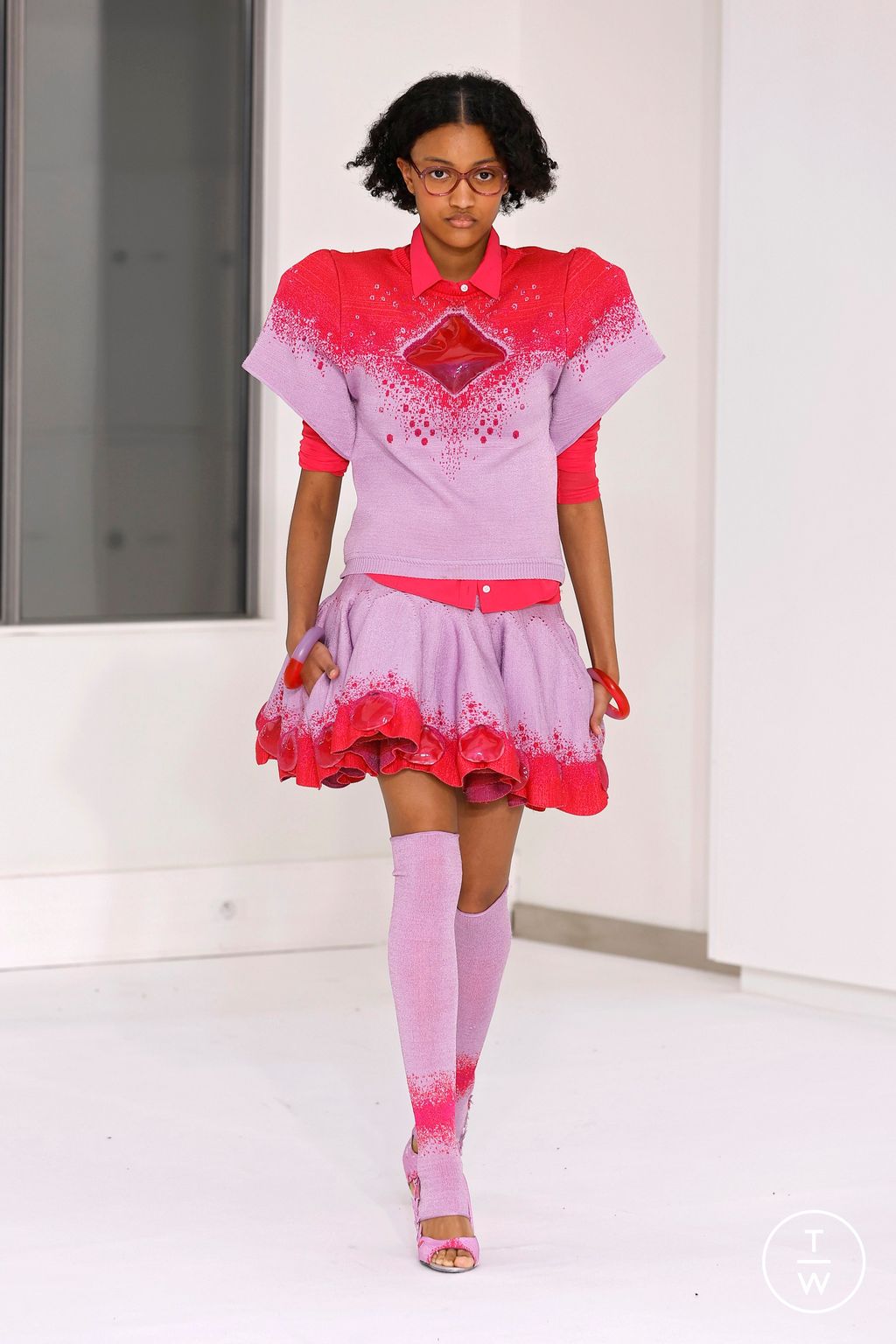 Fashion Week Paris Fall/Winter 2026 look 95 from the IFM PARIS collection womenswear