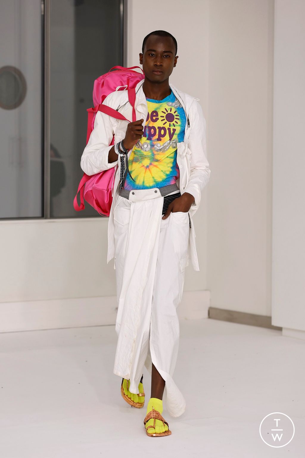 Fashion Week Paris Fall/Winter 2026 look 100 from the IFM PARIS collection womenswear