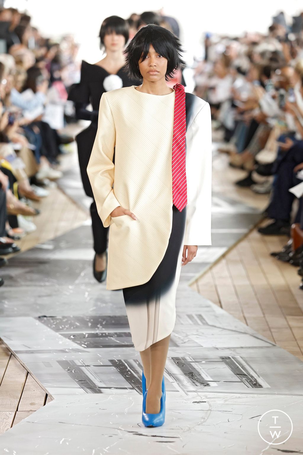 Fashion Week Paris Spring/Summer 2025 look 5 from the IFM PARIS collection menswear