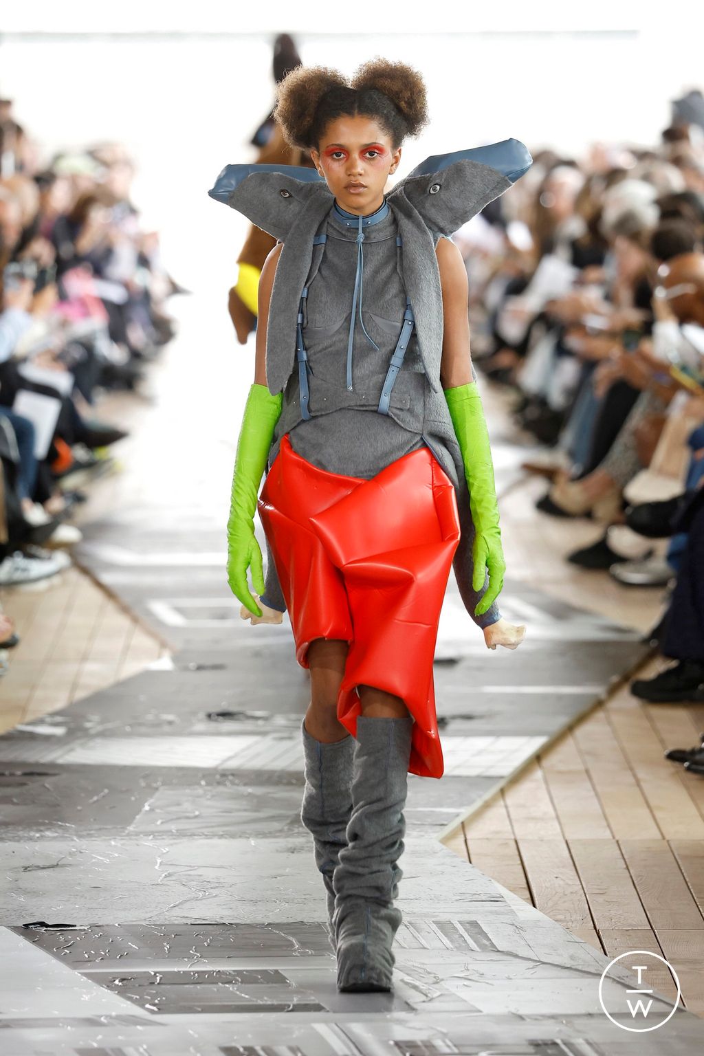 Fashion Week Paris Spring-Summer 2025 look 23 from the IFM PARIS collection menswear