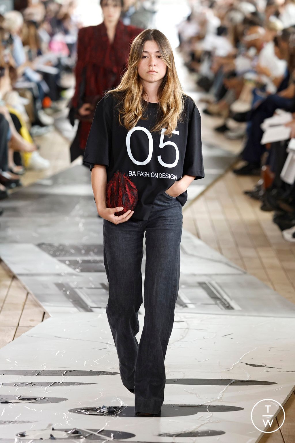 Fashion Week Paris Spring/Summer 2025 look 29 from the IFM PARIS collection menswear