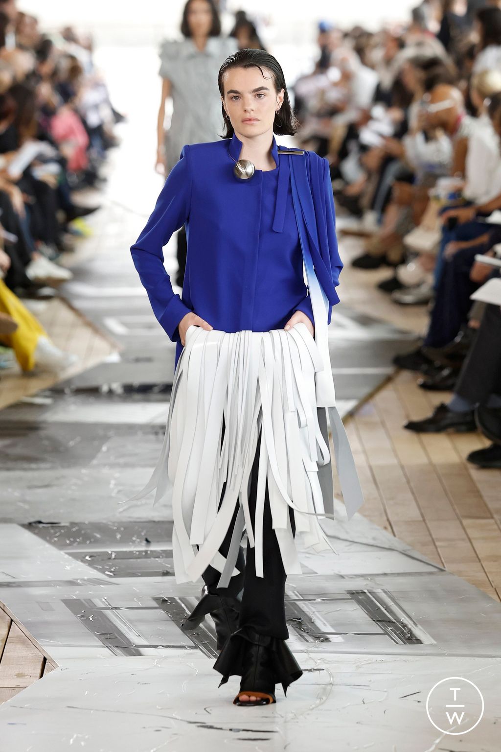 Fashion Week Paris Spring/Summer 2025 look 132 from the IFM PARIS collection menswear