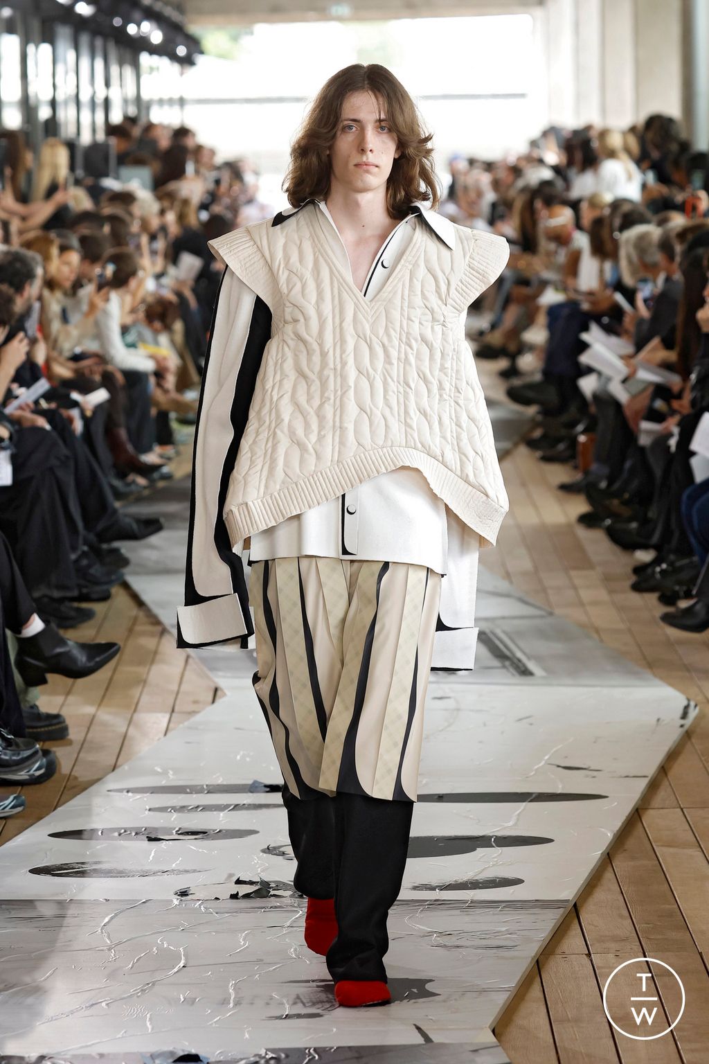 Fashion Week Paris Spring/Summer 2025 look 150 from the IFM PARIS collection menswear