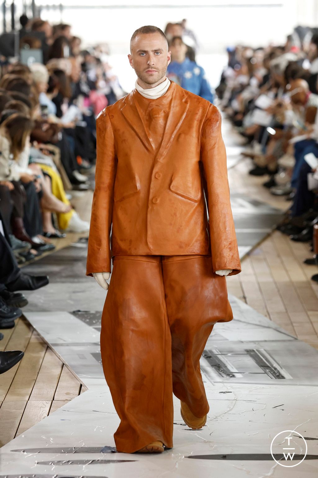 Fashion Week Paris Spring/Summer 2025 look 163 from the IFM PARIS collection menswear