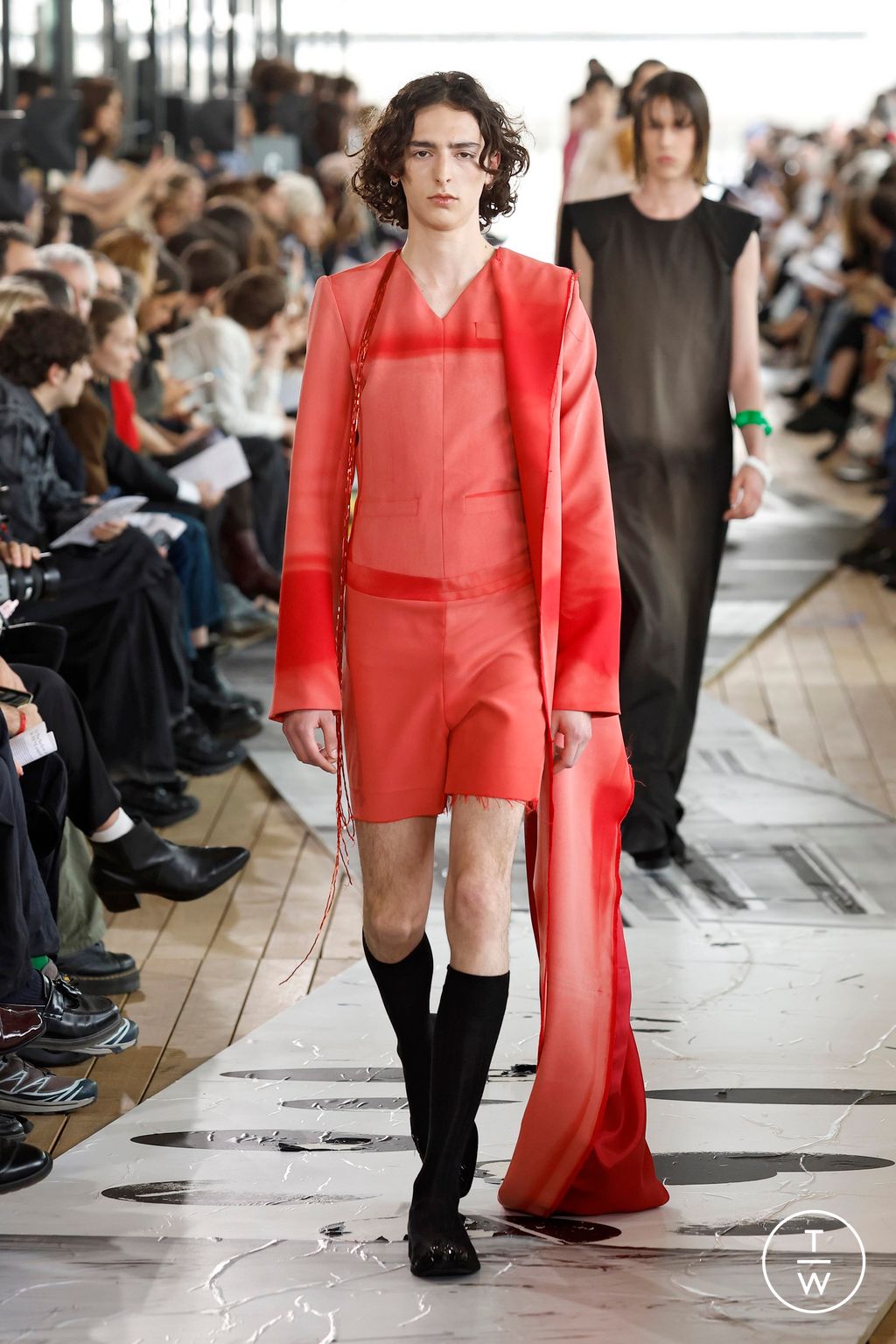 Fashion Week Paris Spring/Summer 2025 look 177 from the IFM PARIS collection menswear