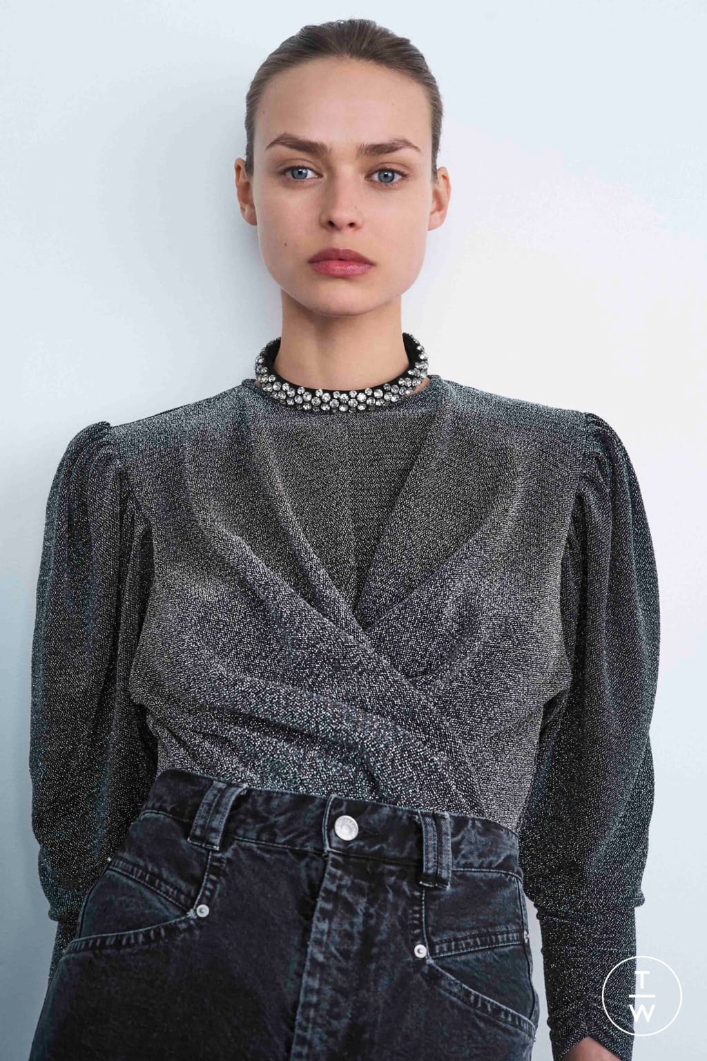 Fashion Week Paris Pre-Fall 2020 look 25 from the Isabel Marant collection 女装
