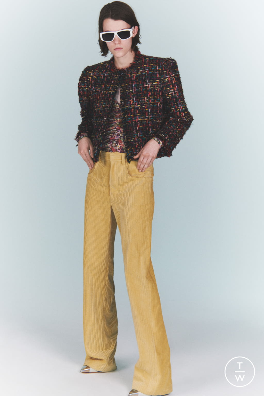 Fashion Week Paris Pre-Fall 2022 look 7 from the Isabel Marant collection womenswear