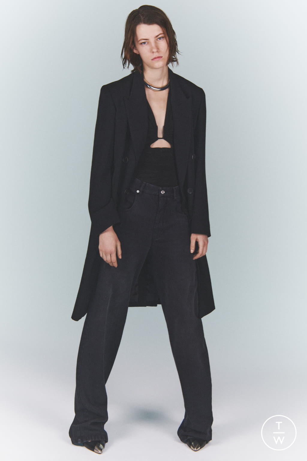 Fashion Week Paris Pre-Fall 2022 look 19 from the Isabel Marant collection 女装