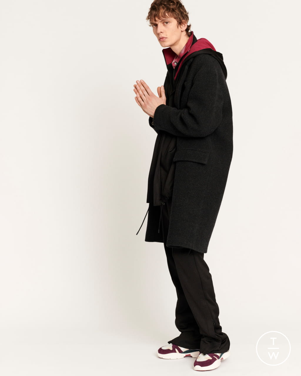 Fashion Week Paris Fall/Winter 2021 look 34 from the Isabel Marant collection 男装