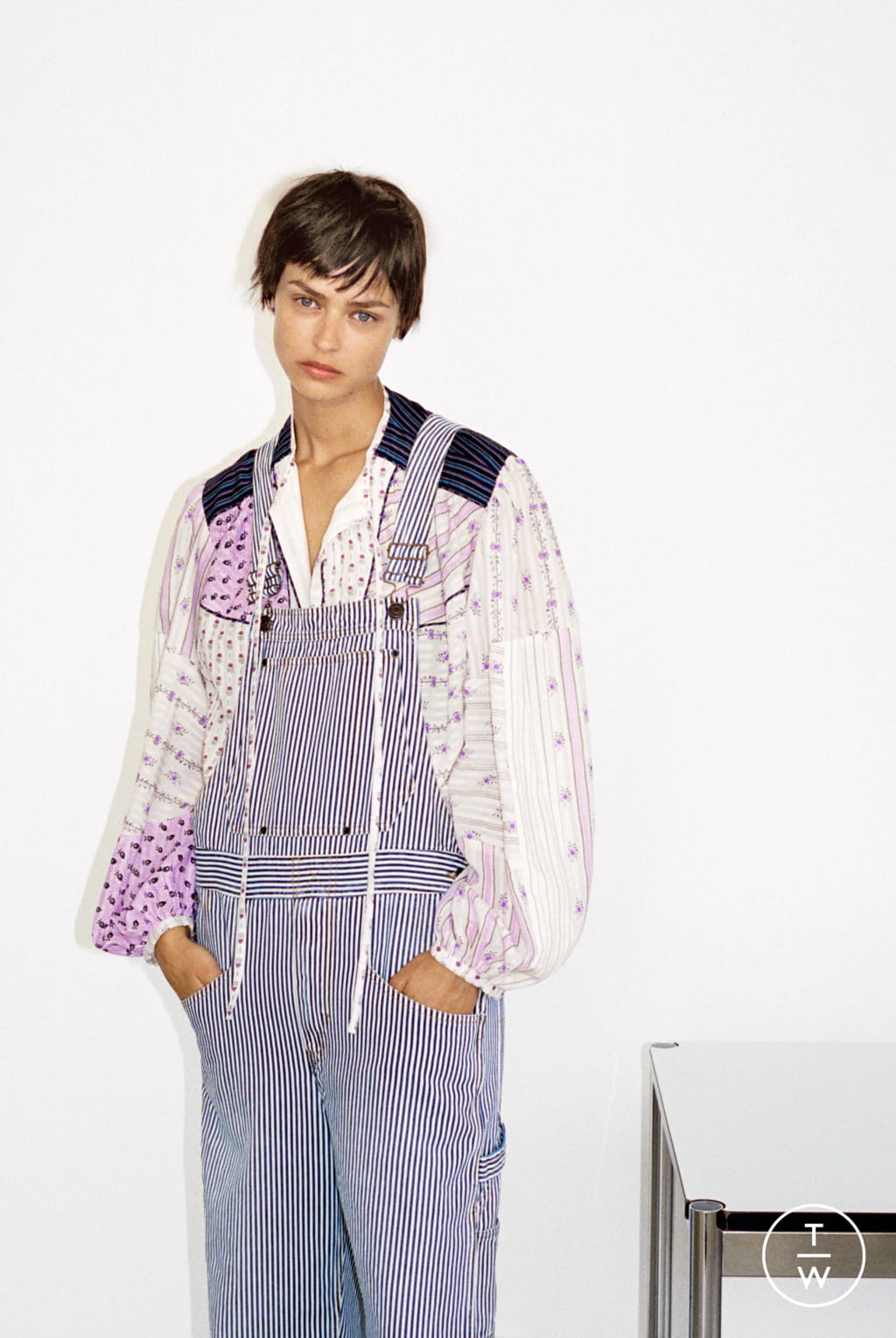 Fashion Week Paris Resort 2022 look 12 from the Isabel Marant collection womenswear