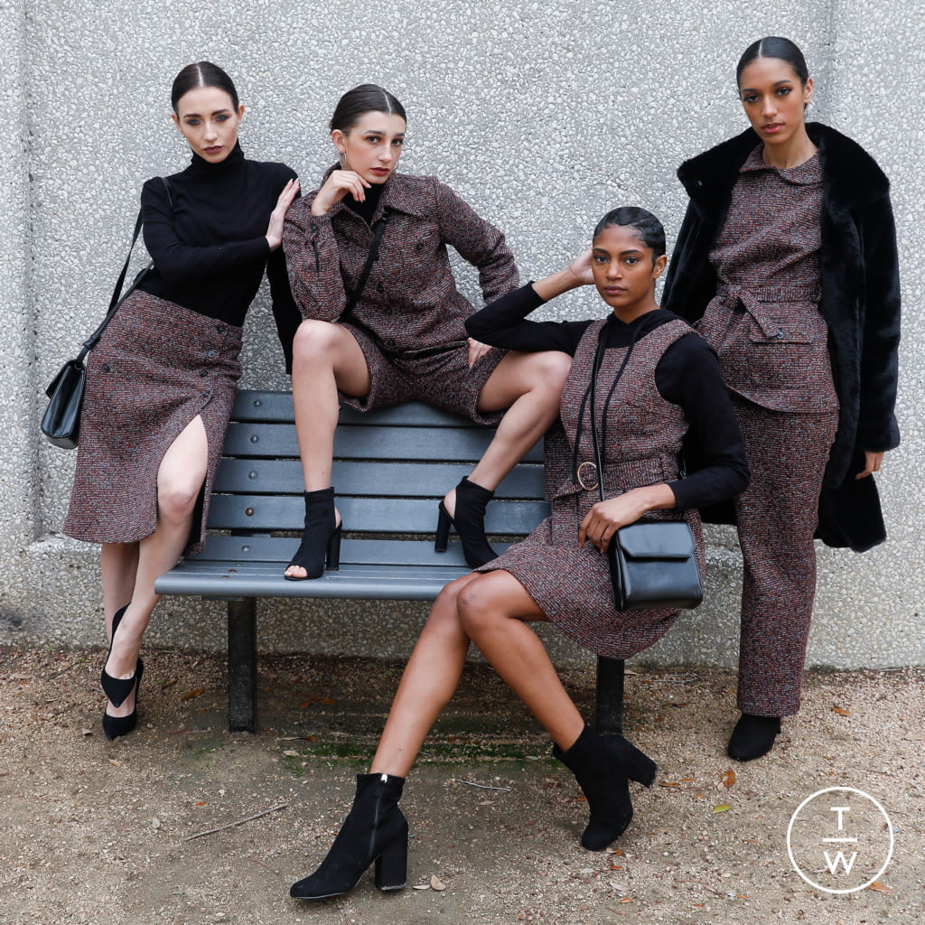 Fashion Week New York Fall/Winter 2021 look 20 de la collection Negris Lebrum womenswear