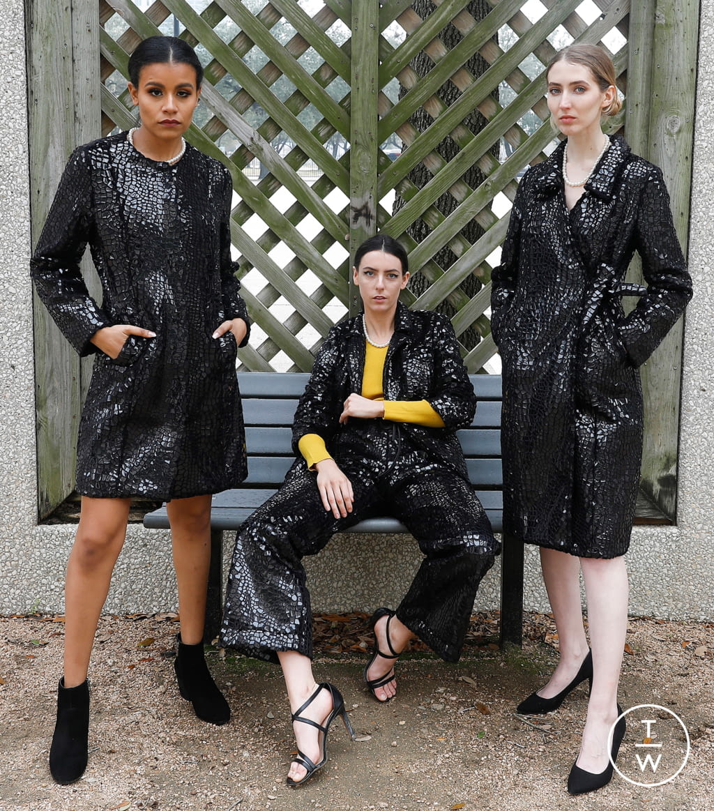 Fashion Week New York Fall/Winter 2021 look 23 from the Negris Lebrum collection womenswear