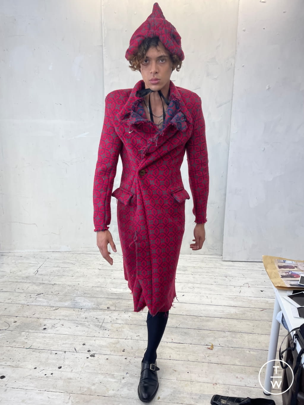 Fashion Week London Spring/Summer 2022 look 9 from the Paolo Carzana collection menswear