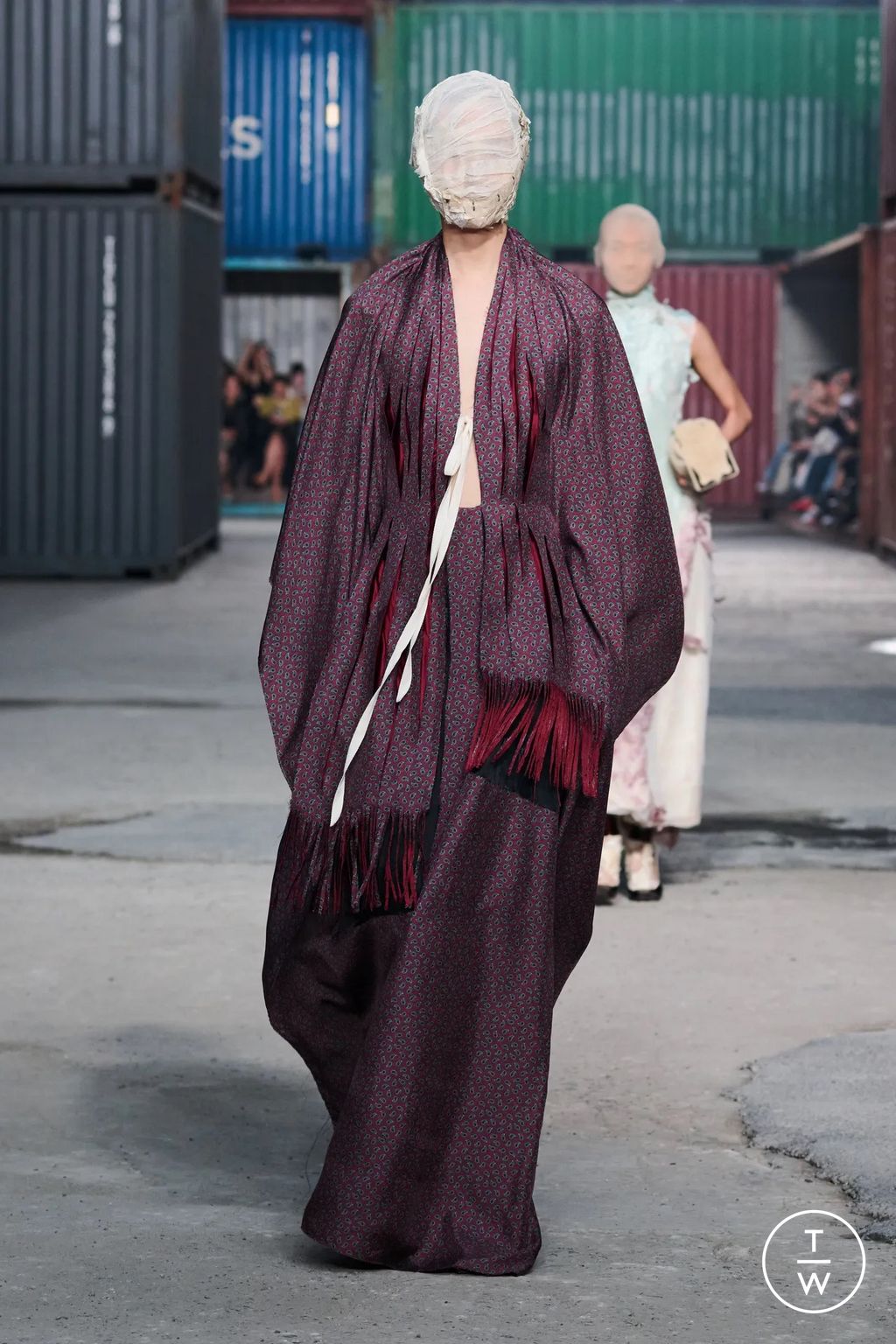 Fashion Week Paris Fall/Winter 2026 look 54 from the Maison Margiela collection womenswear