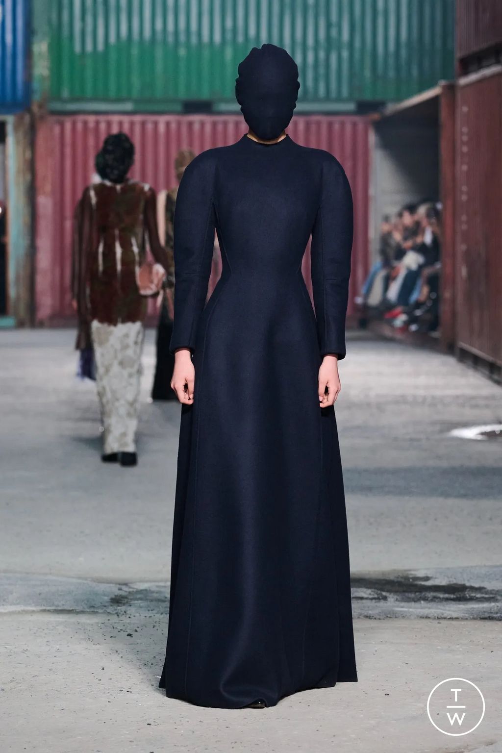 Fashion Week Paris Fall/Winter 2026 look 58 from the Maison Margiela collection womenswear