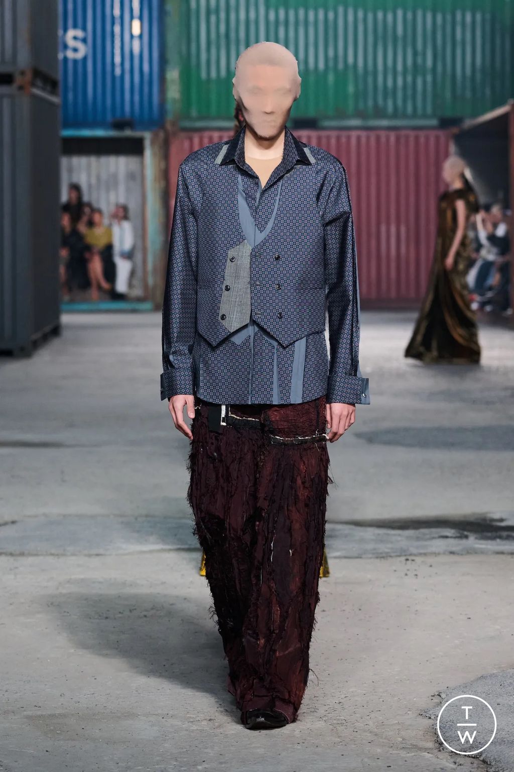 Fashion Week Paris Fall/Winter 2026 look 62 from the Maison Margiela collection womenswear