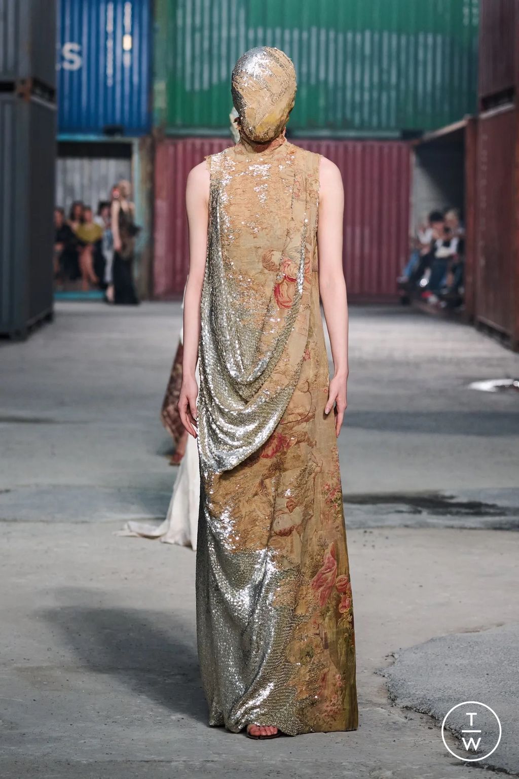 Fashion Week Paris Fall/Winter 2026 look 74 from the Maison Margiela collection womenswear