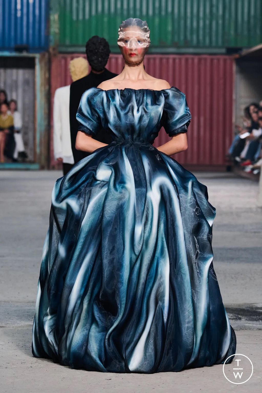 Fashion Week Paris Fall/Winter 2026 look 7 from the Maison Margiela collection womenswear